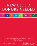 new blood donors needed social media post image