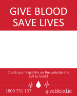 give blood save lives social media post image