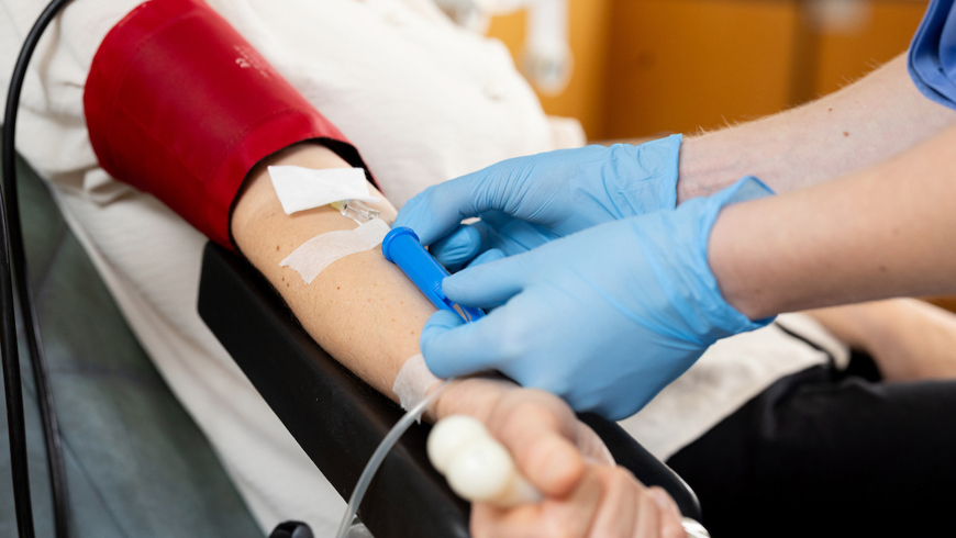 donating blood